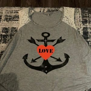 Love Anchor Tank Top